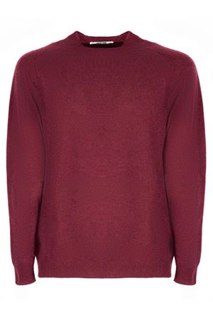Bordeaux virgin wool jumper MAURO GRIFONI | GV110025127156
